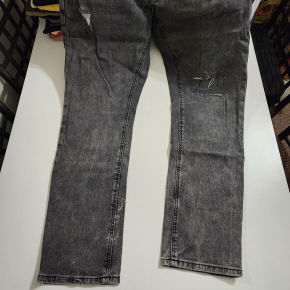 Men's American Rag Distressed Slim Fit Stretch Denim Jeans Size 36 x 30 Set of 2 - Picture 11 of 14